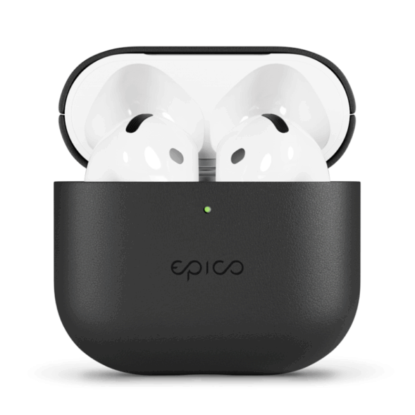 Epico AirPods -Leather Case AirPods 4/4 ANC  Black